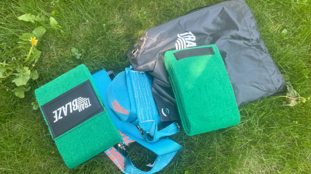 The new slackline - &ldquo;Trail BLAZE&rdquo; - dunno, it was cheap